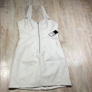 Petal Leatherette Dress